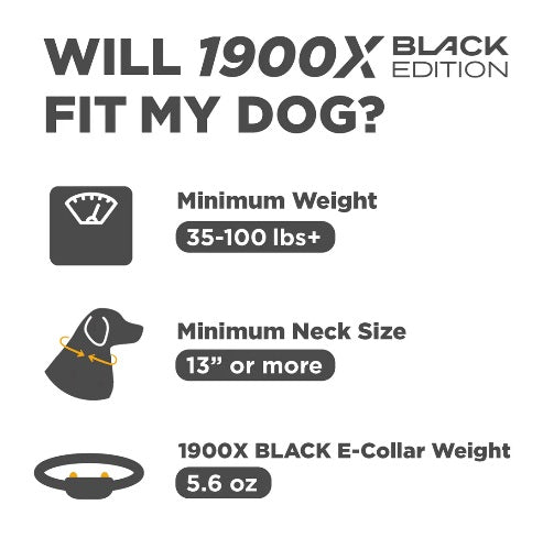 1900X Black Edition Extra Collar/Receiver