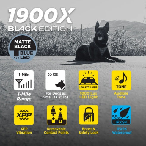 1900X Black Edition Extra Collar/Receiver